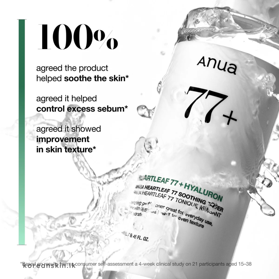 Anua Heartleaf 77% Soothing Toner 250ml