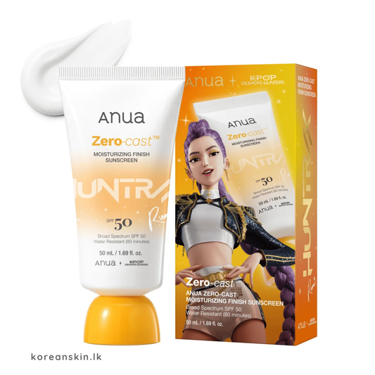 Anua Zero-Cast Moisturizing Finish Sunscreen 50ml