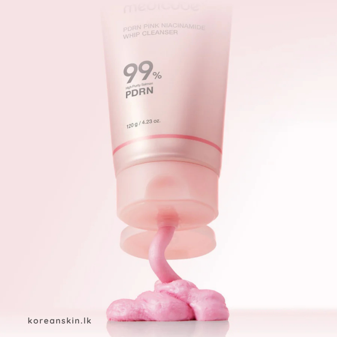 Medicube PDRN Pink Niacinamide Whip Cleanser 120g