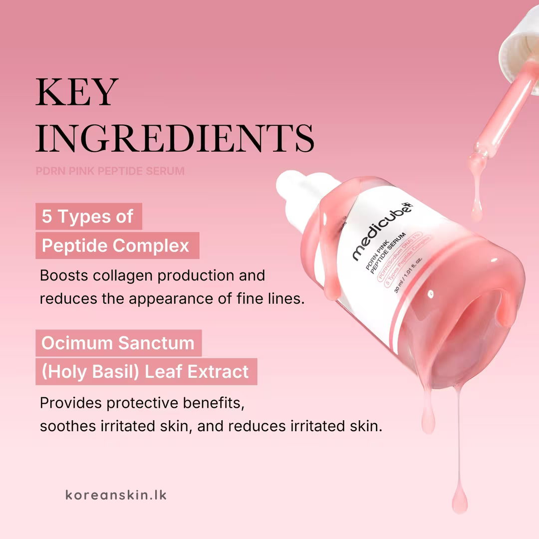 Medicube PDRN Pink Peptide Serum 30ml