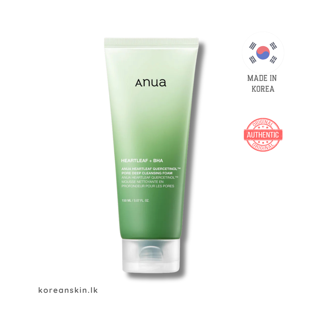 Anua Heartleaf Quercetinol Pore Deep Cleansing Foam 150ml