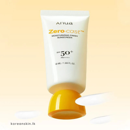 Anua Zero-Cast Moisturizing Finish Sunscreen 50ml