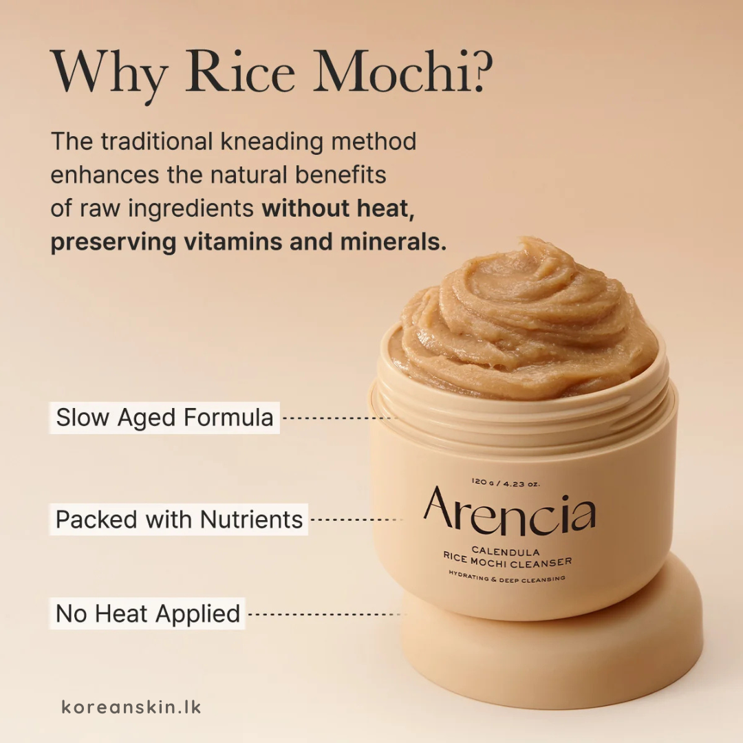 Arencia Calendula Rice Mochi Cleanser 120g