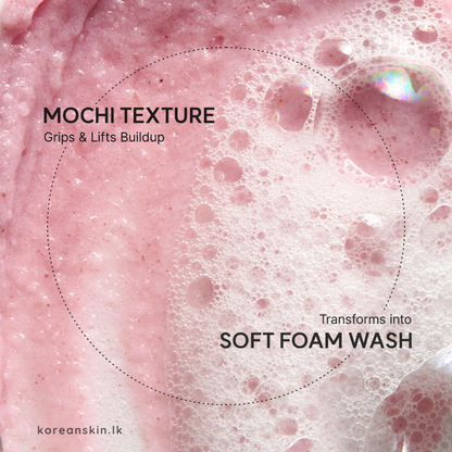 Arencia Fresh Rosehip Mochi Cleanser 120g