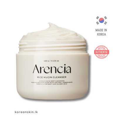 Arencia Rice Mucin Face Cleanser 120g