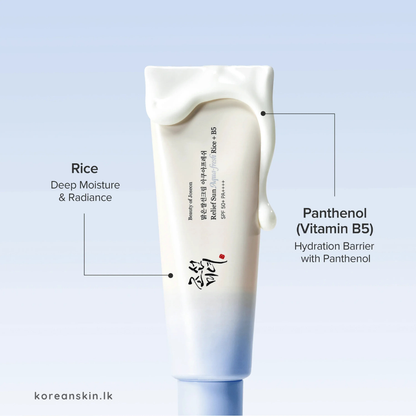 Beauty Of Joseon Relief Sun Aqua Fresh Rice + B5 (SPF50+ PA++++) 50ml