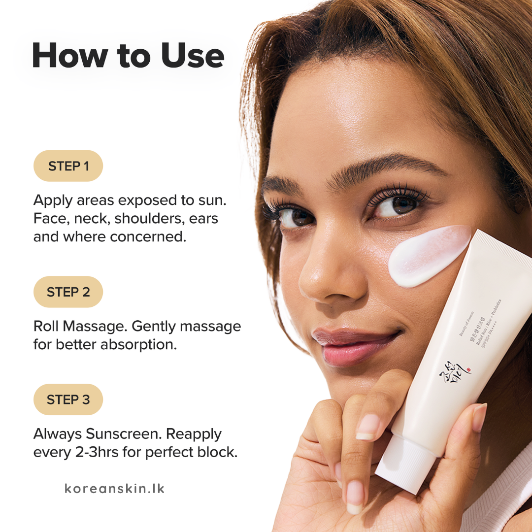 Beauty Of Joseon Relief Sun : Rice + Probiotics (SPF50+ PA++++) 50ml
