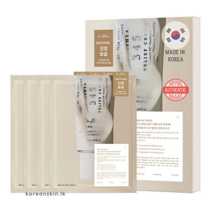 Dr.Althea 345 Relief Face Mask 4ea