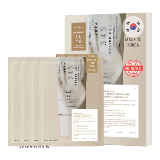 Dr.Althea 345 Relief Face Mask 4ea