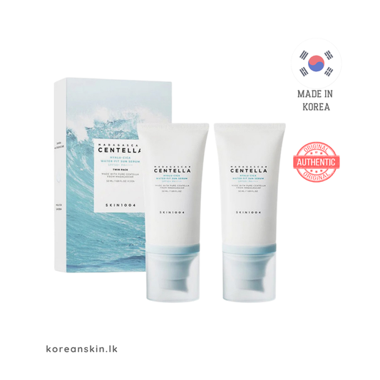 SKIN1004 Madagascar Centella Hyalu-Cica Water-Fit Sun Serum Twin Pack (50ml x 2)