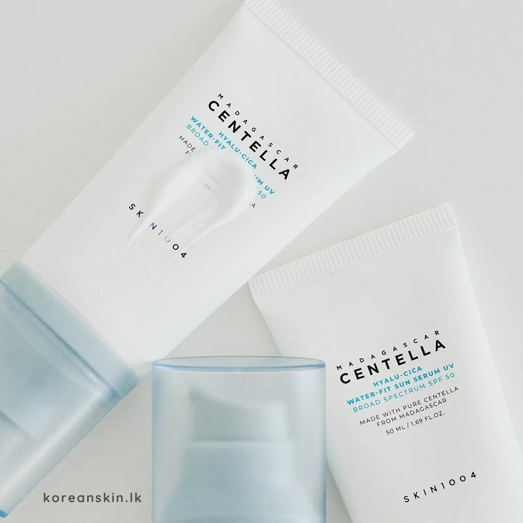 SKIN1004 Madagascar Centella Hyalu-Cica Water-Fit Sun Serum Twin Pack (50ml x 2)