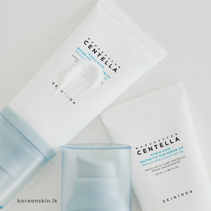 SKIN1004 Madagascar Centella Hyalu-Cica Water-Fit Sun Serum Twin Pack (50ml x 2)