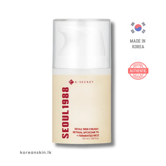 KSECRET SEOUL 1988 Cream : Retinal Liposome 1% + Fermented Rice 50ml