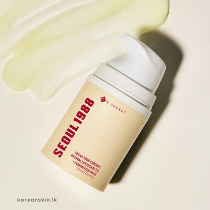 KSECRET SEOUL 1988 Cream : Retinal Liposome 1% + Fermented Rice 50ml