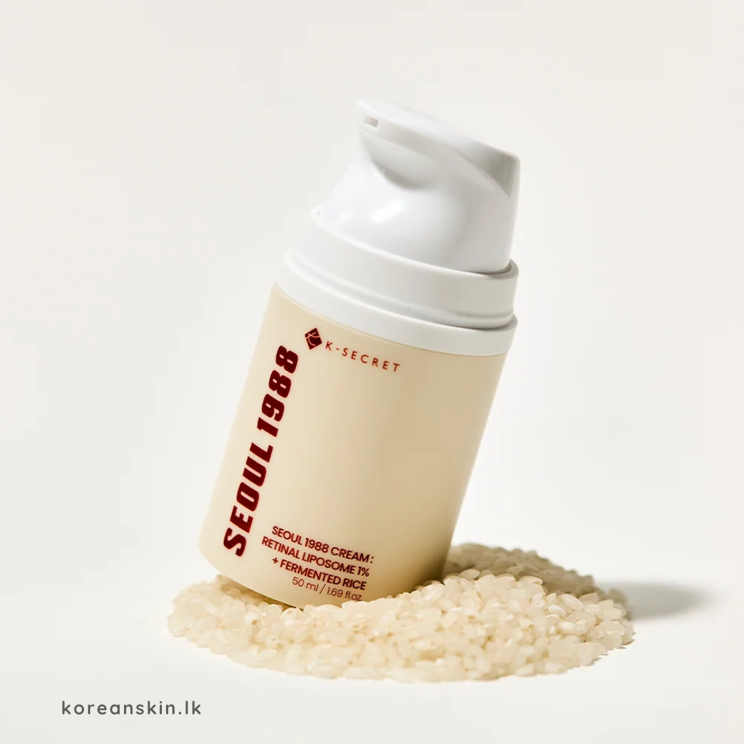 KSECRET SEOUL 1988 Cream : Retinal Liposome 1% + Fermented Rice 50ml