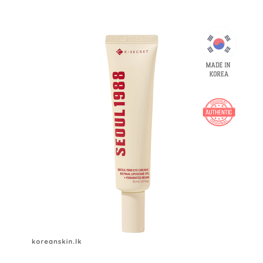 KSECRET SEOUL 1988 Eye Cream : Retinal Liposome 4% + Fermented Bean 30ml