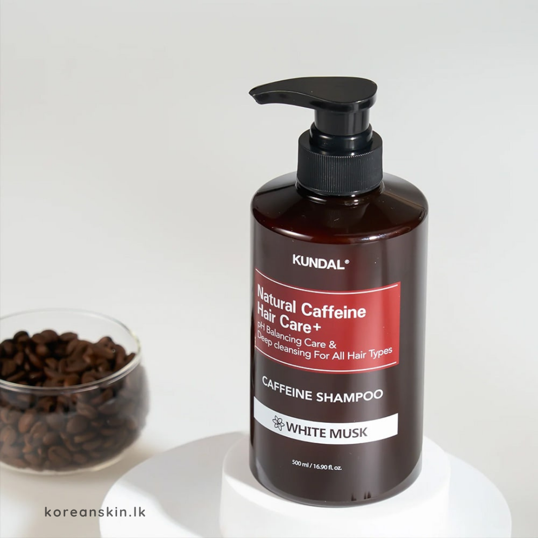 Kundal Caffeine Shampoo White Musk 500ml