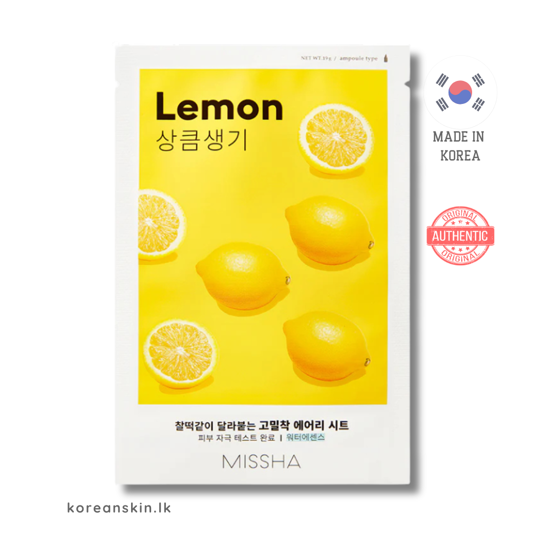 MISSHA Airy Fit Sheet Mask Lemon (1EA)