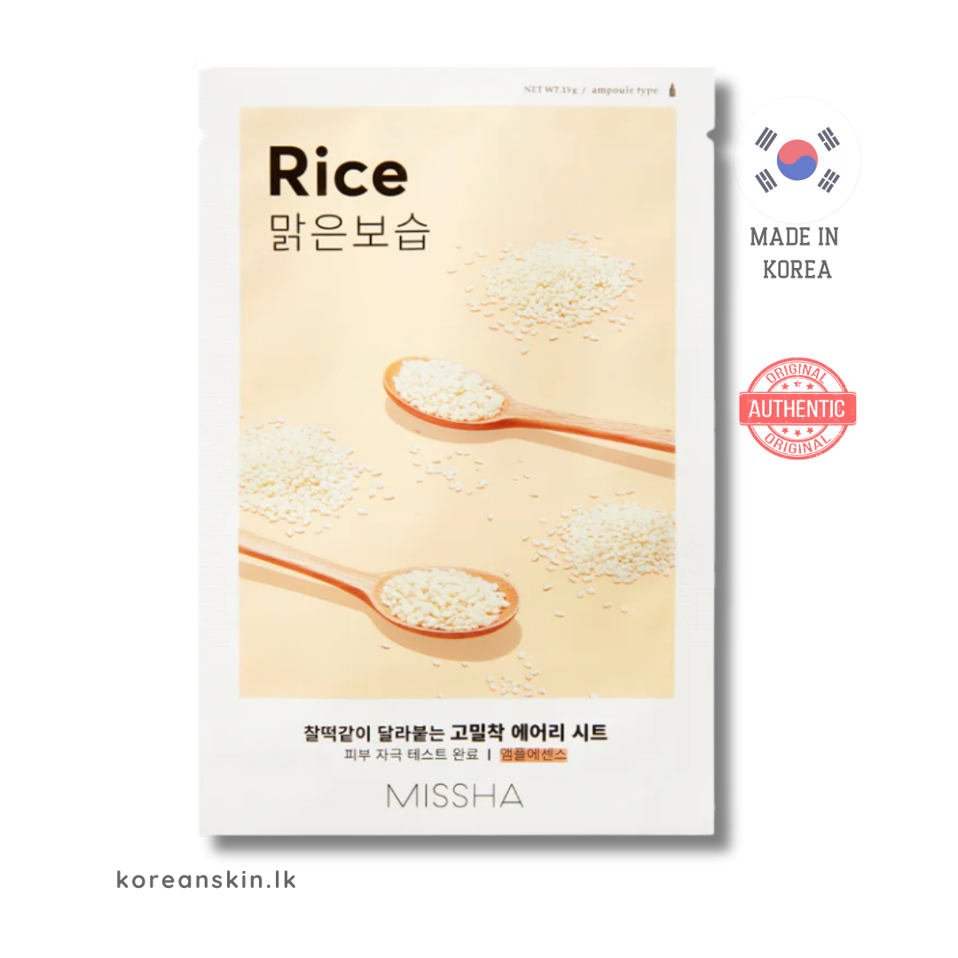 MISSHA Airy Fit Sheet Mask Rice (1EA)