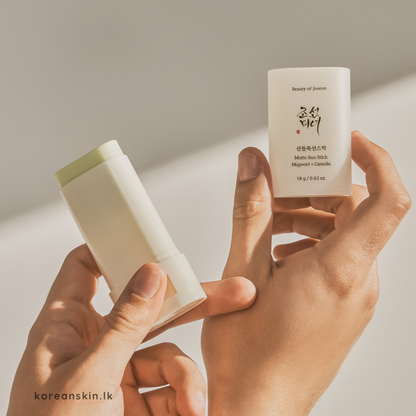 Beauty of Joseon Matte Sun Stick : Mugwort+Camelia (SPF 50+ PA++++) 18g