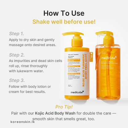 Medicube Kojic ACID Turmeric Body Peel Shot