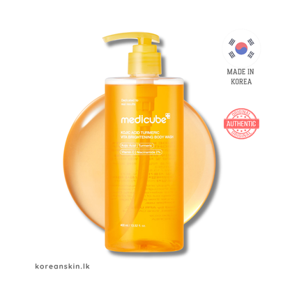 Medicube Kojic ACID Turmeric Vita Brightening Body Wash 400ml