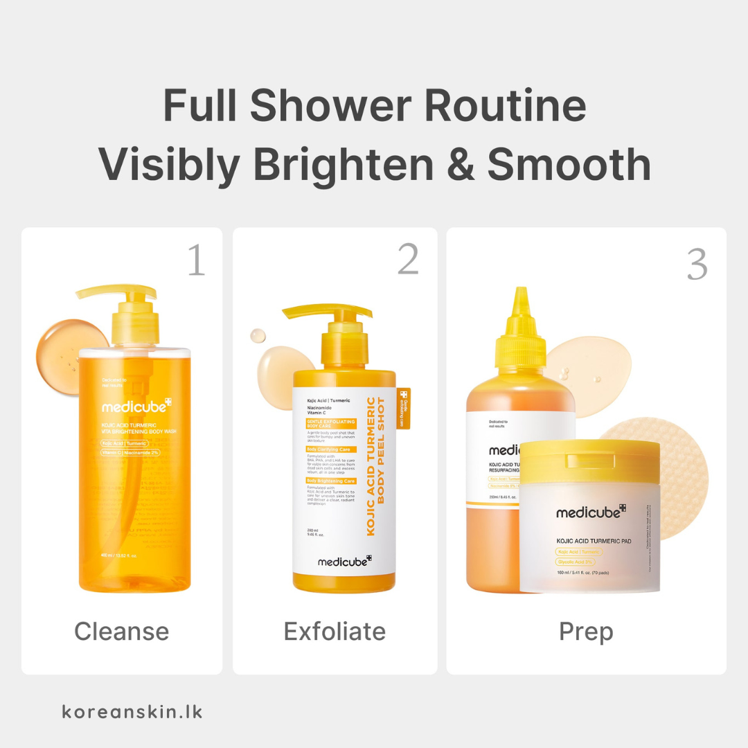 Medicube Kojic ACID Turmeric Vita Brightening Body Wash 400ml