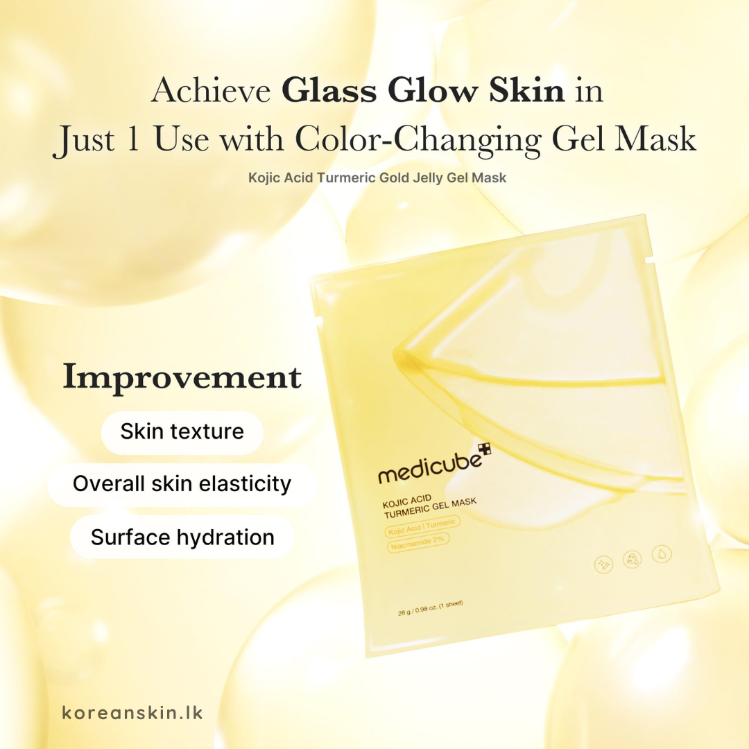 Medicube Kojic Acid Turmeric Brightening Gel Mask 1Pc