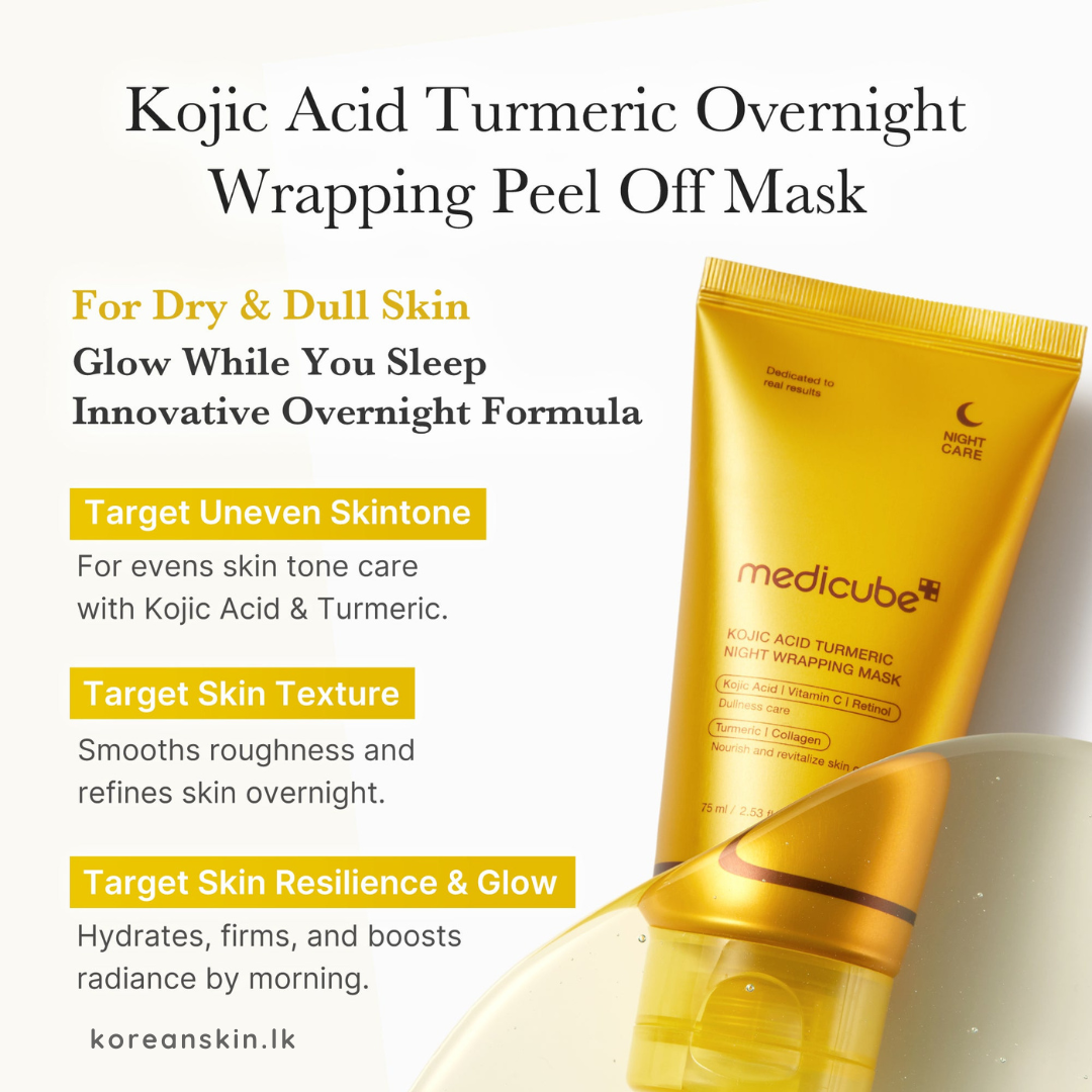 Medicube Kojic Acid Turmeric Night Wrapping Mask 75ml