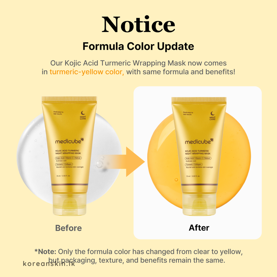Medicube Kojic Acid Turmeric Night Wrapping Mask 75ml
