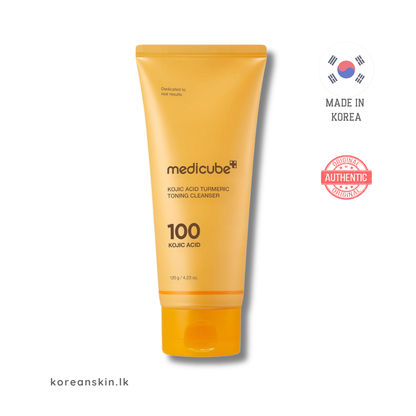 Medicube Kojic Acid Turmeric Toning Cleanser 120g
