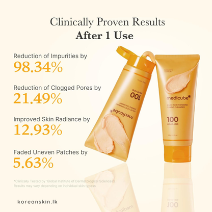 Medicube Kojic Acid Turmeric Toning Cleanser 120g