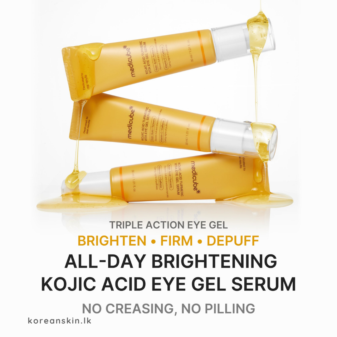 Medicube Kojic Acid Turmeric Vita Eye Gel Serum 30ml