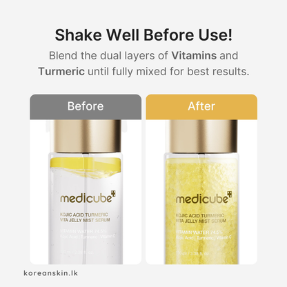 Medicube Kojic Acid Turmeric Vita Jelly Mist Serum 100ml