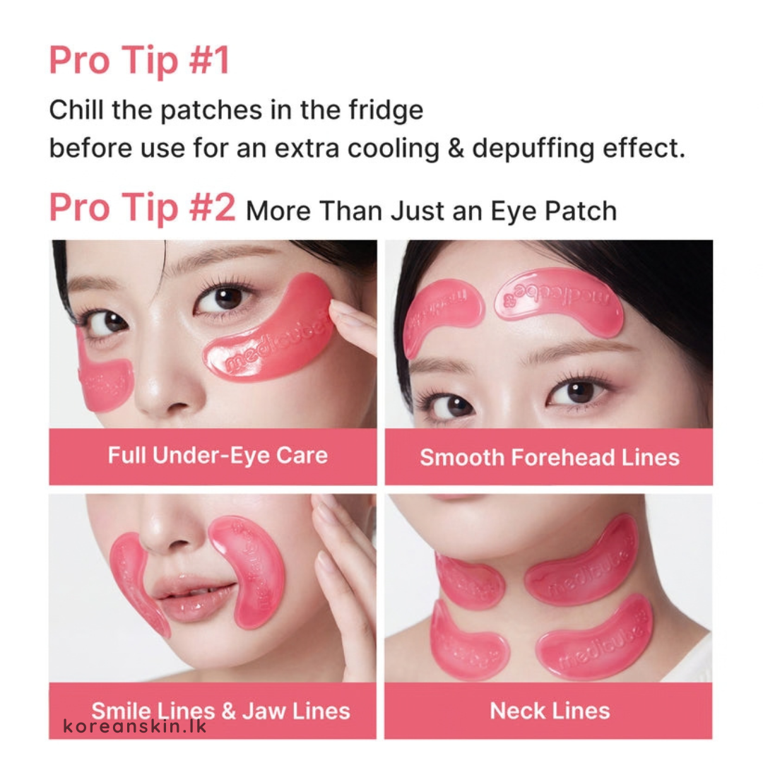 Medicube PDRN Pink Collagen Jelly Eye Mask (1 Pouch)