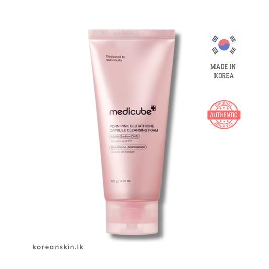 Medicube PDRN Pink Glutathione Capsule Cleansing Foam 120g