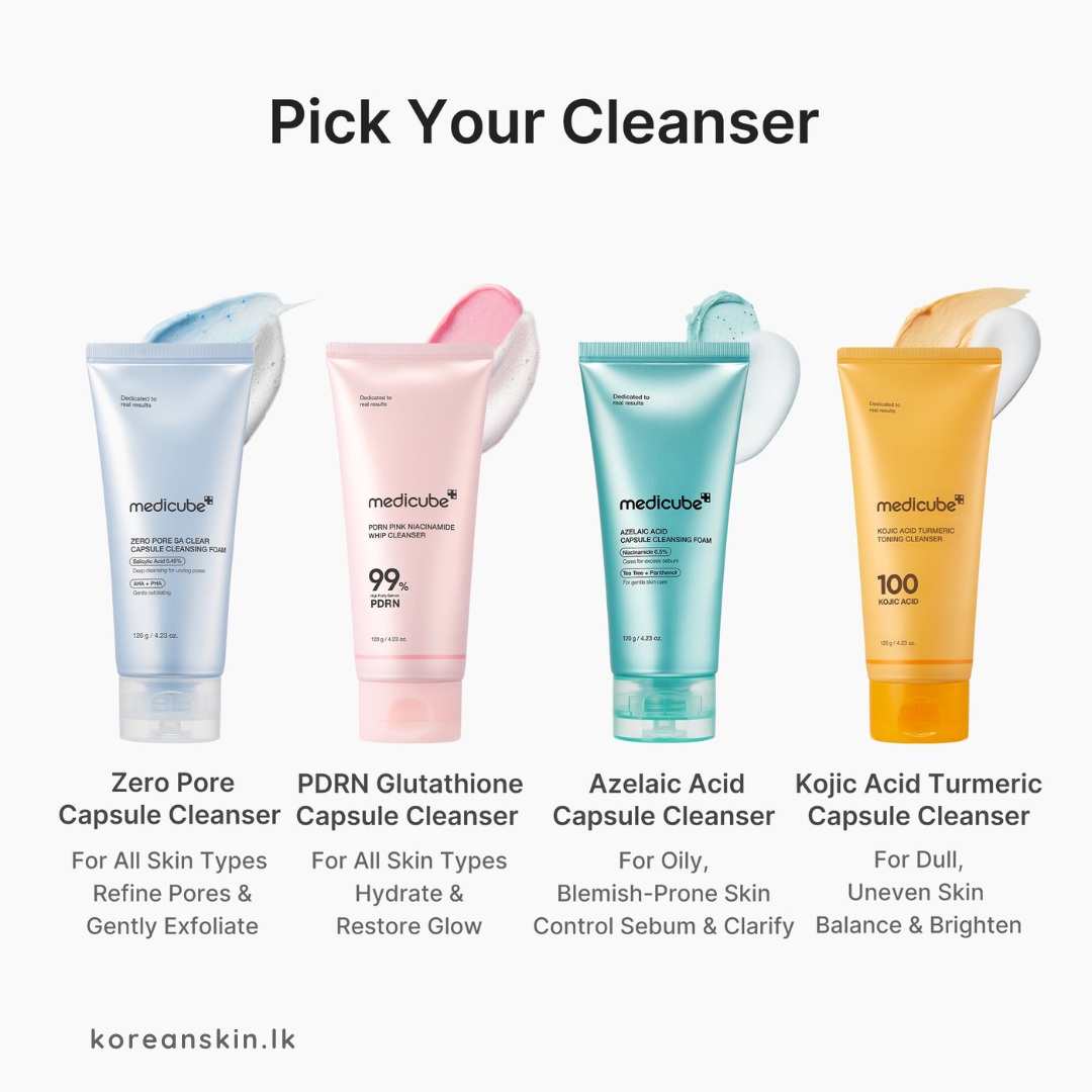 Medicube PDRN Pink Glutathione Capsule Cleansing Foam 120g