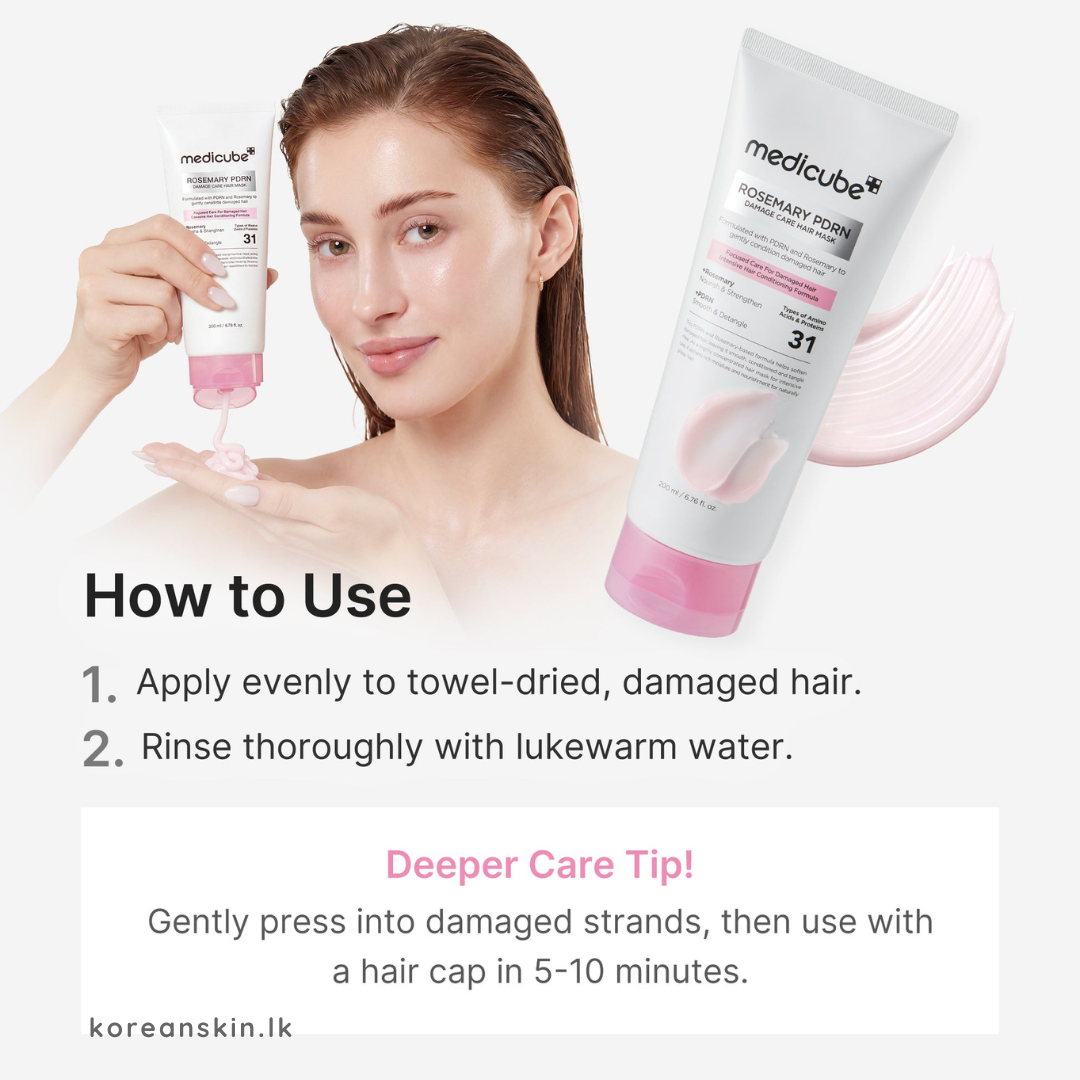 Medicube Rosemary PDRN Damage Care Hair Mask 200ml