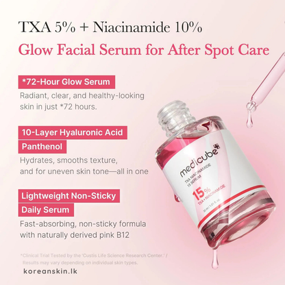 Medicube Txa Niacinamide 15 Serum 30ml
