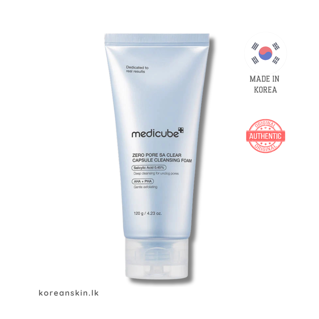 Medicube Zero Pore SA Clear Capsule Cleansing Foam 120g