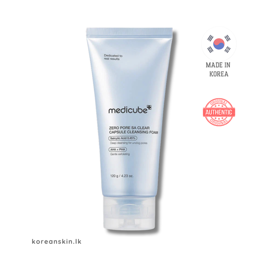 Medicube Zero Pore SA Clear Capsule Cleansing Foam 120g