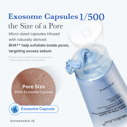 Medicube Zero Pore SA Clear Capsule Cleansing Foam 120g