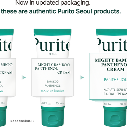 PURITO Seoul Mighty Bamboo Panthenol Cream 100ml