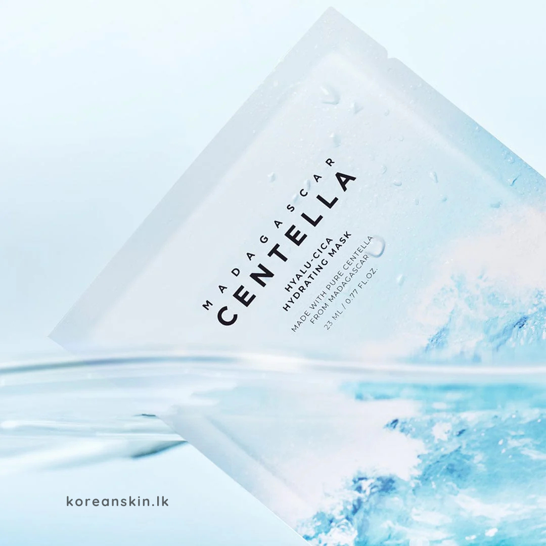 SKIN1004 Madagascar Centella Hyalu-Cica Hydrating Mask 23ml  5 Pcs