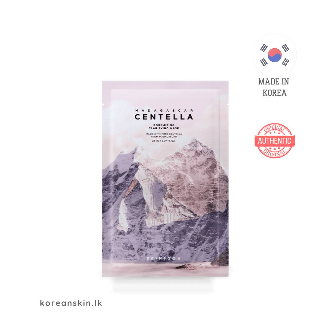 SKIN1004 Madagascar Centella Poremizing Clarifying Mask 23ml  5Pcs